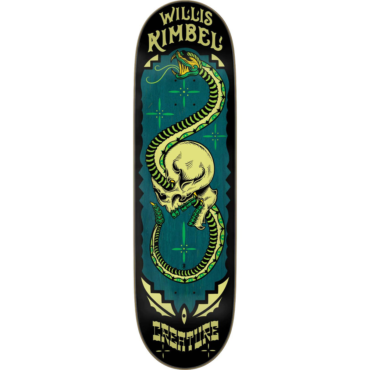 Creature Take Warning Skateboard Deck - Kimbel 8.8"