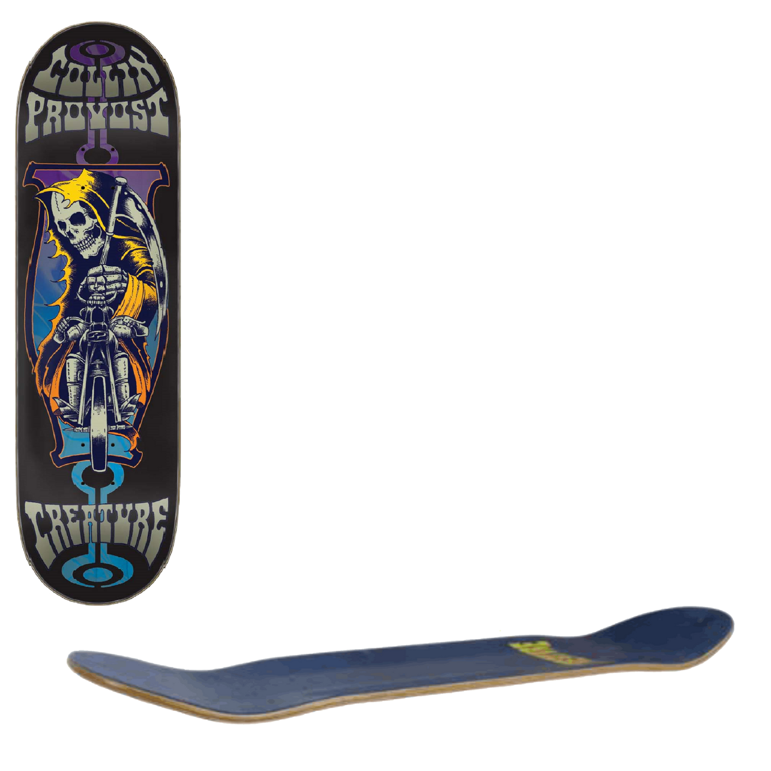 Creature VX Pro Tripz Skateboard Deck - Provost 8.47"