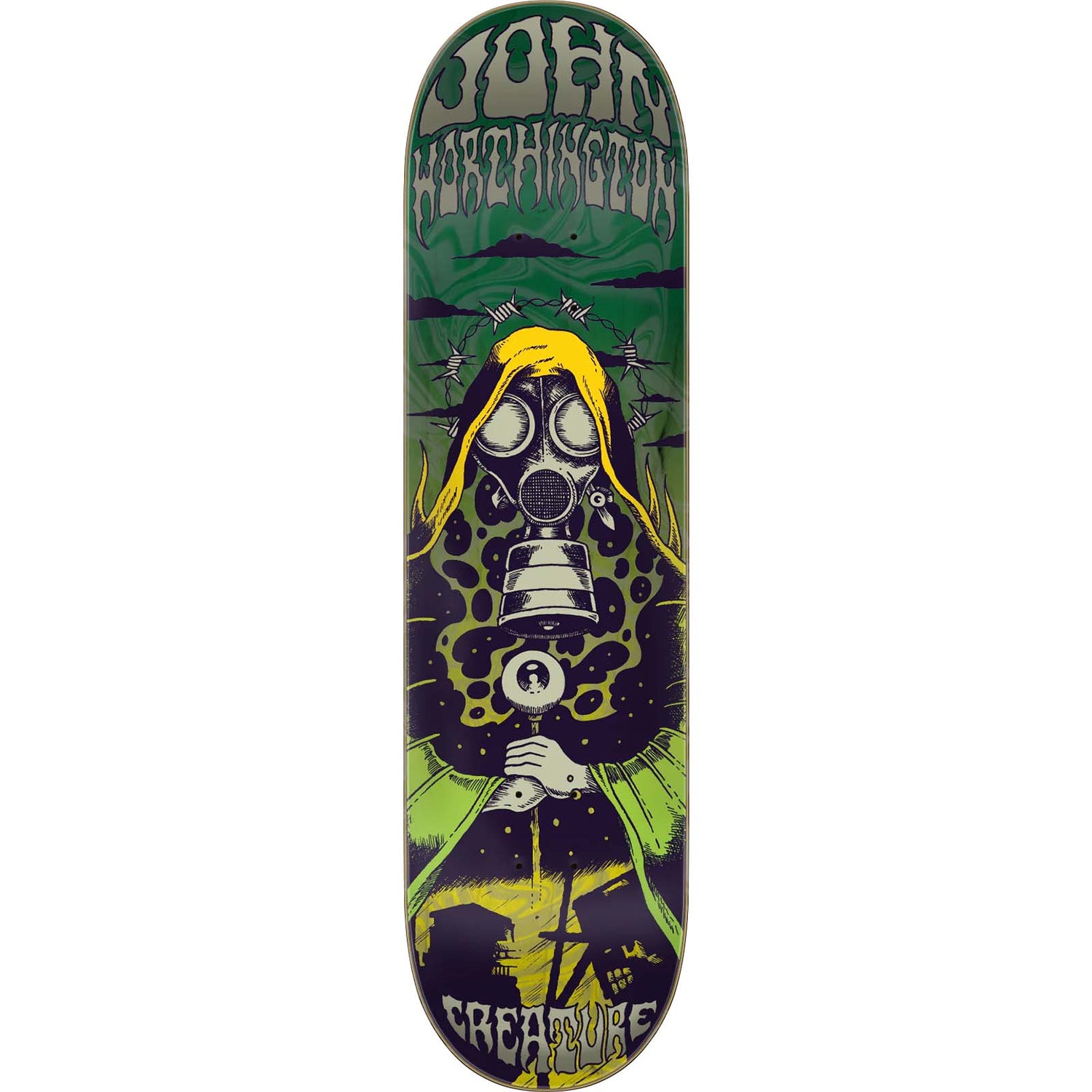 Creature VX Pro Tripz Skateboard Deck - Worthington 8.25"