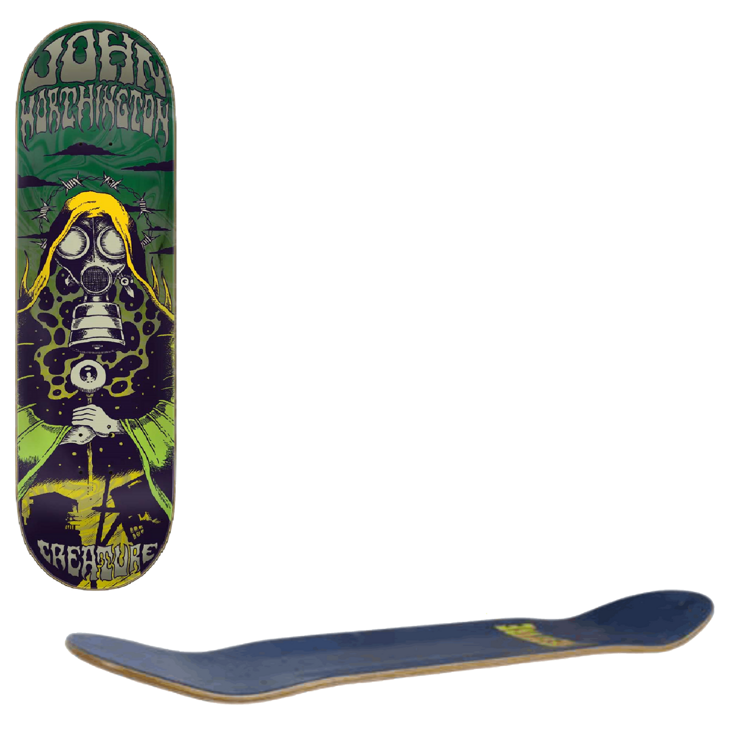 Creature VX Pro Tripz Skateboard Deck - Worthington 8.25"