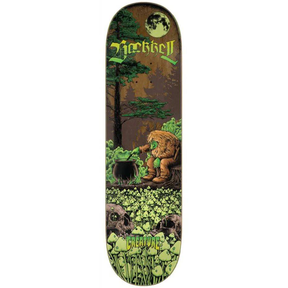 Creature Baekkel Troll Skateboard Deck - Green 8.6''