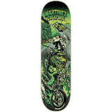 Creature Martez Playa Grande Skateboard Deck - Green 8.6''