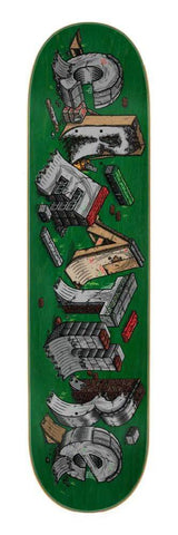 Creature Slab DIY Skateboard Deck - Green 7.75''