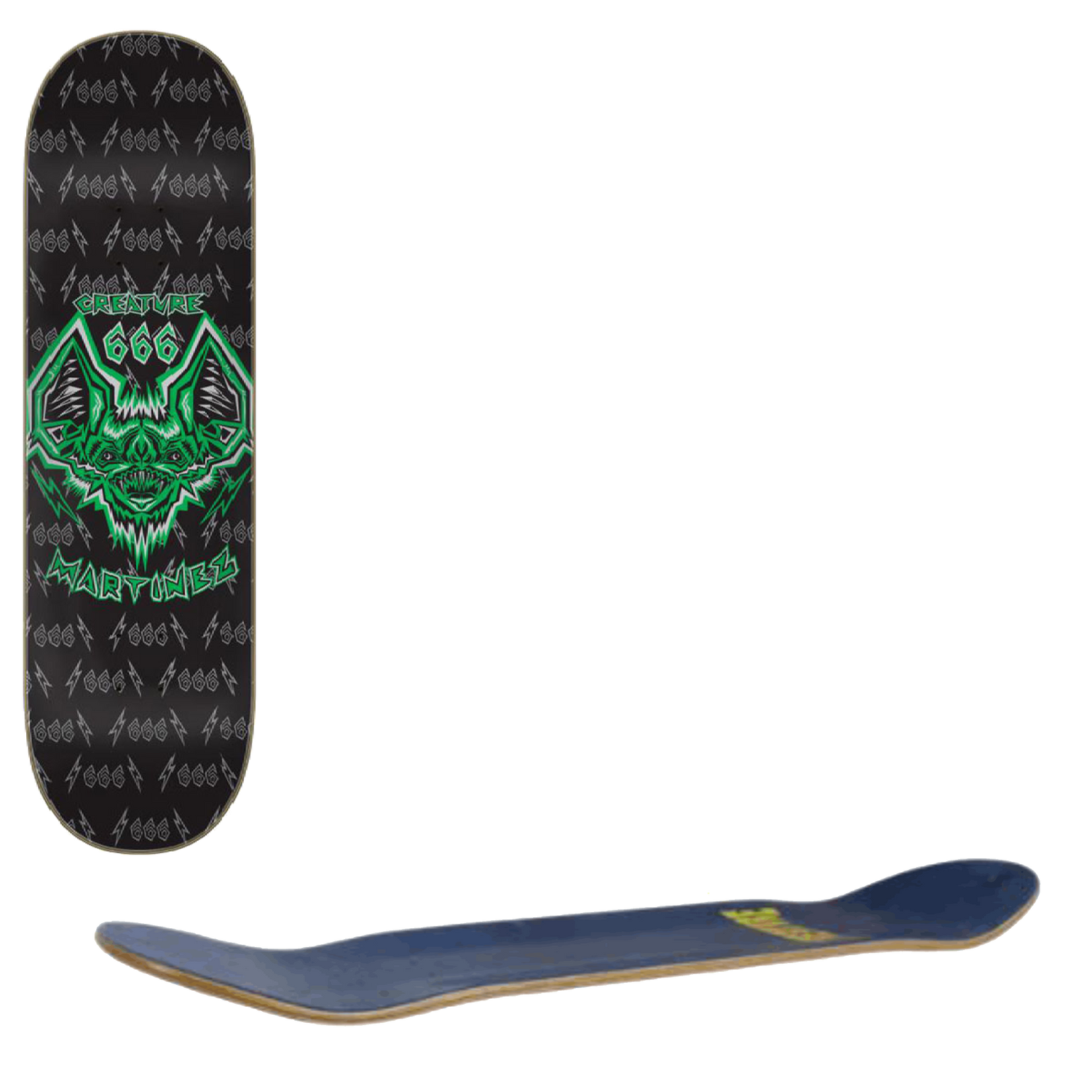 Creature Martinez GRBG Bat Pro Skateboard Deck - 8.6"