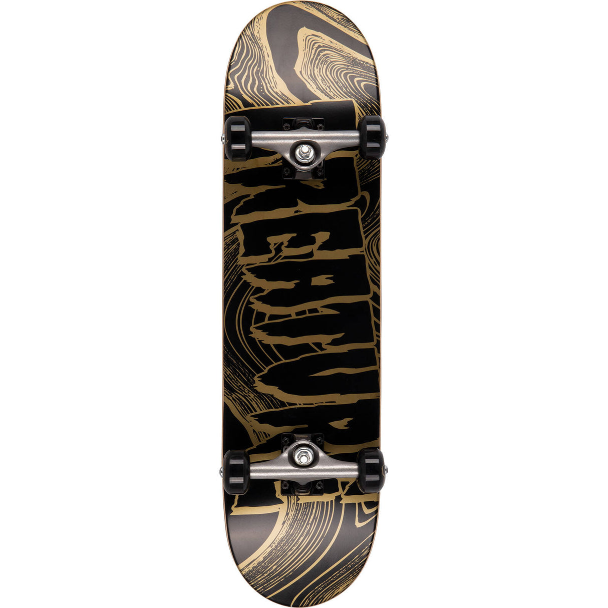Creature Metallic Swirl Logo Complete Skateboard - 7.75"