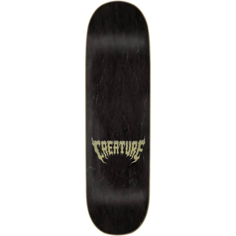 Creature Kimbel Gas Can Flame Skateboard Deck - Brown 9''