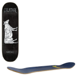 Creature Martinez La Vaca Argentina Skateboard Deck - Black 8.6''