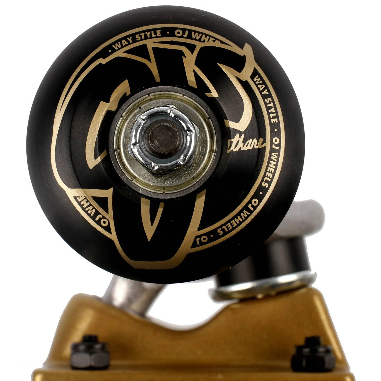 Creature Logo Outline Sk8 Complete Skateboard - Black 8.25''