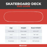 Creature Kimbel Life Kills Skateboard Deck - Multi 9''