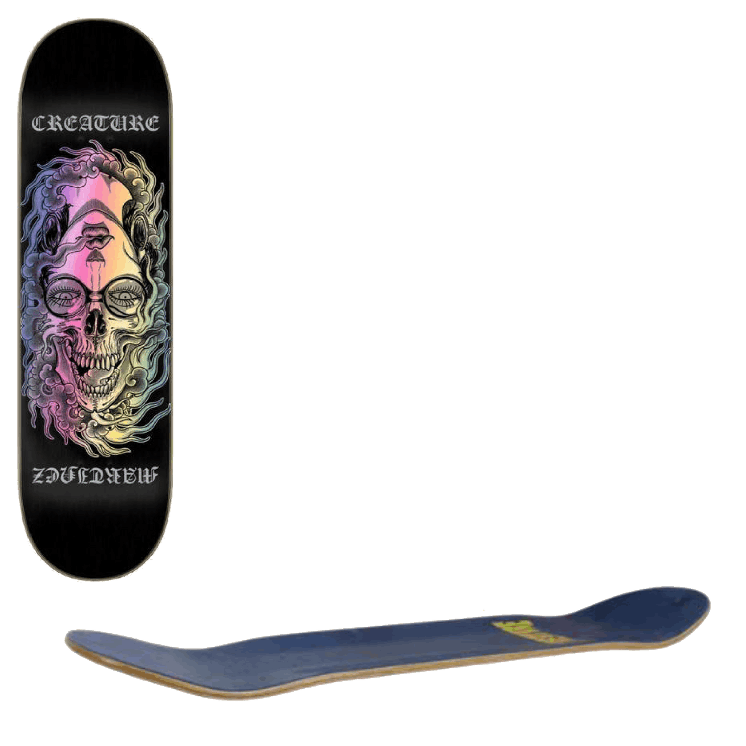 Creature Martinez Phantasm VX Skateboard Deck - Black 8.25''