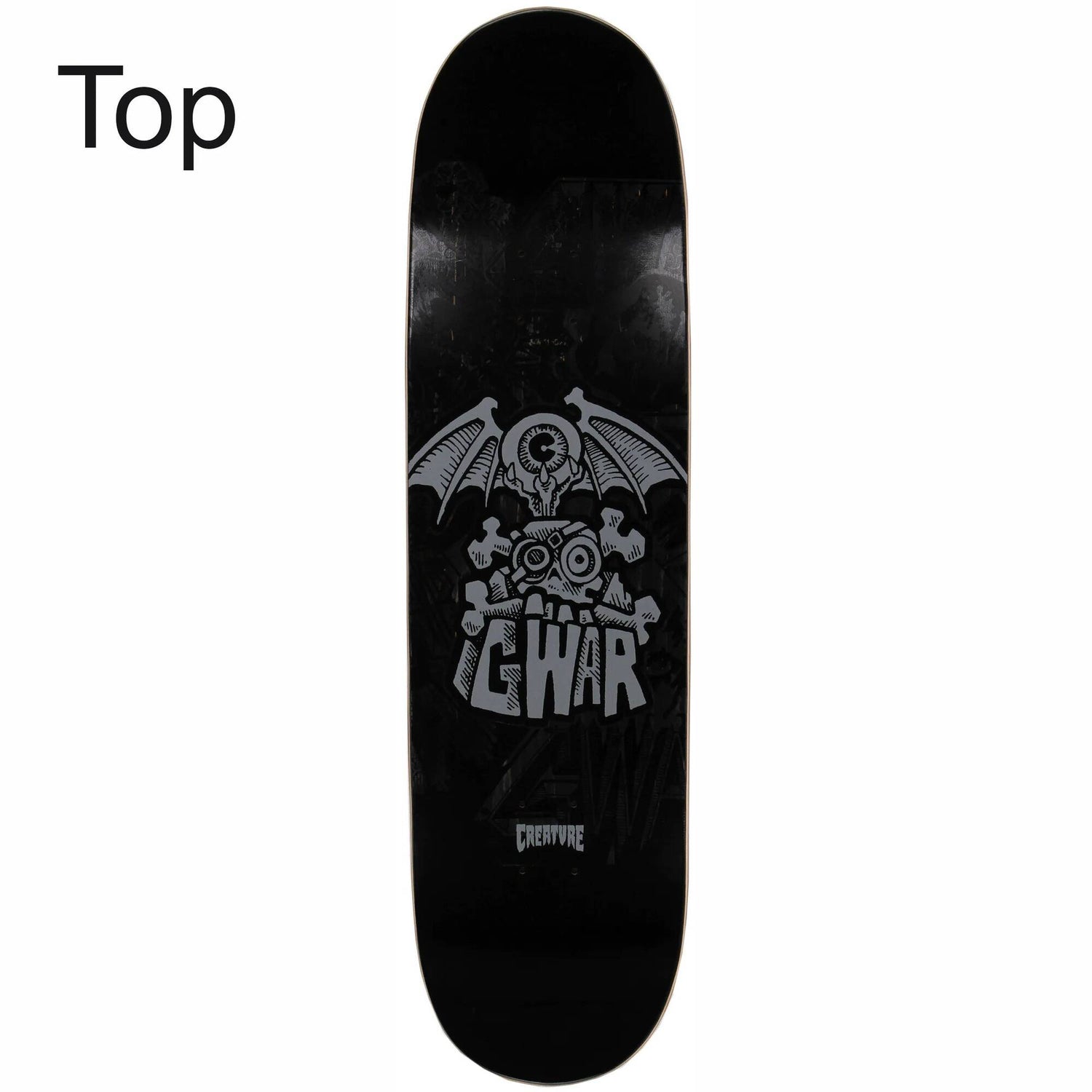 Creature Gwar Oderus Skateboard Deck - White 8.8''