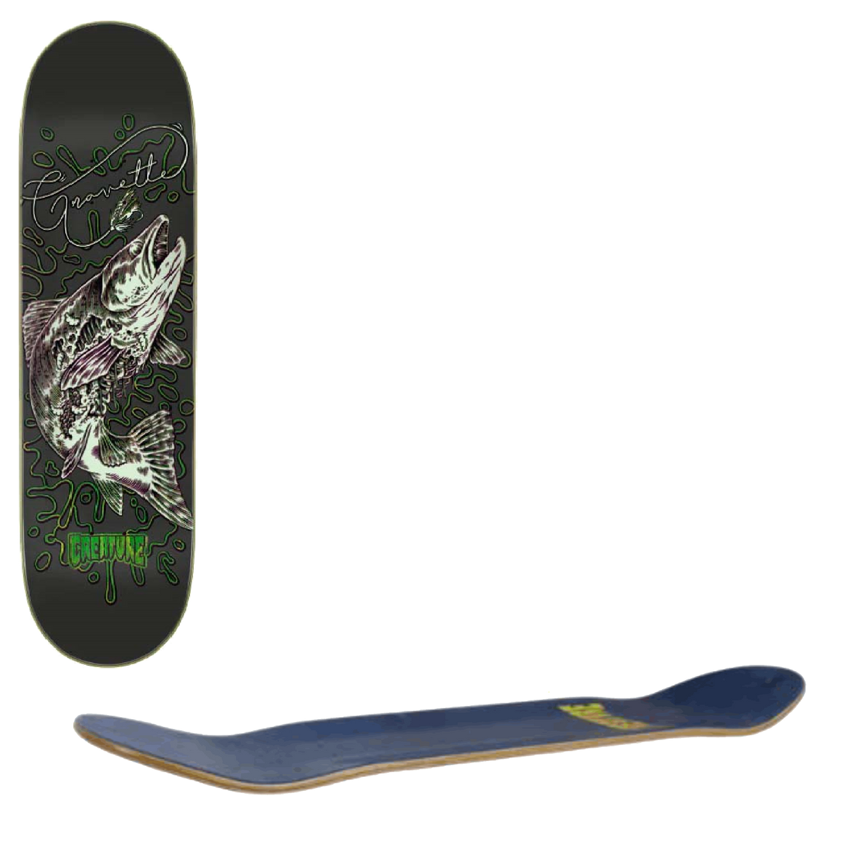Creature Keepsake VX Skateboard Deck - Gravette 8.51"