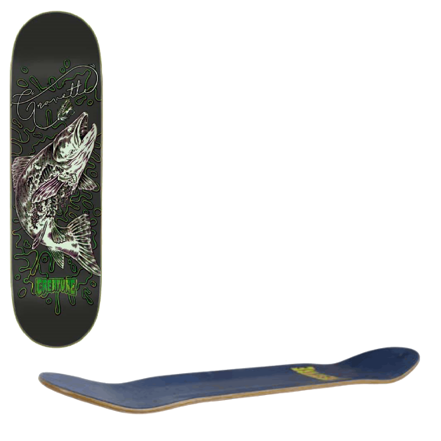 Creature Keepsake VX Skateboard Deck - Gravette 8.51"
