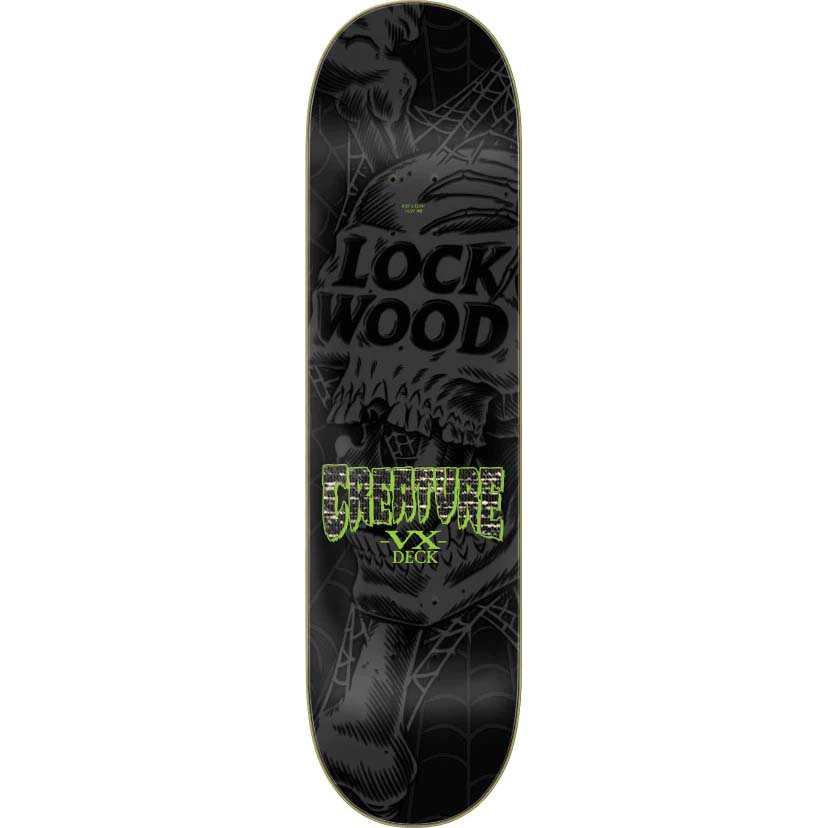 Creature Keepsake VX Skateboard Deck - Lockwood 8.25"