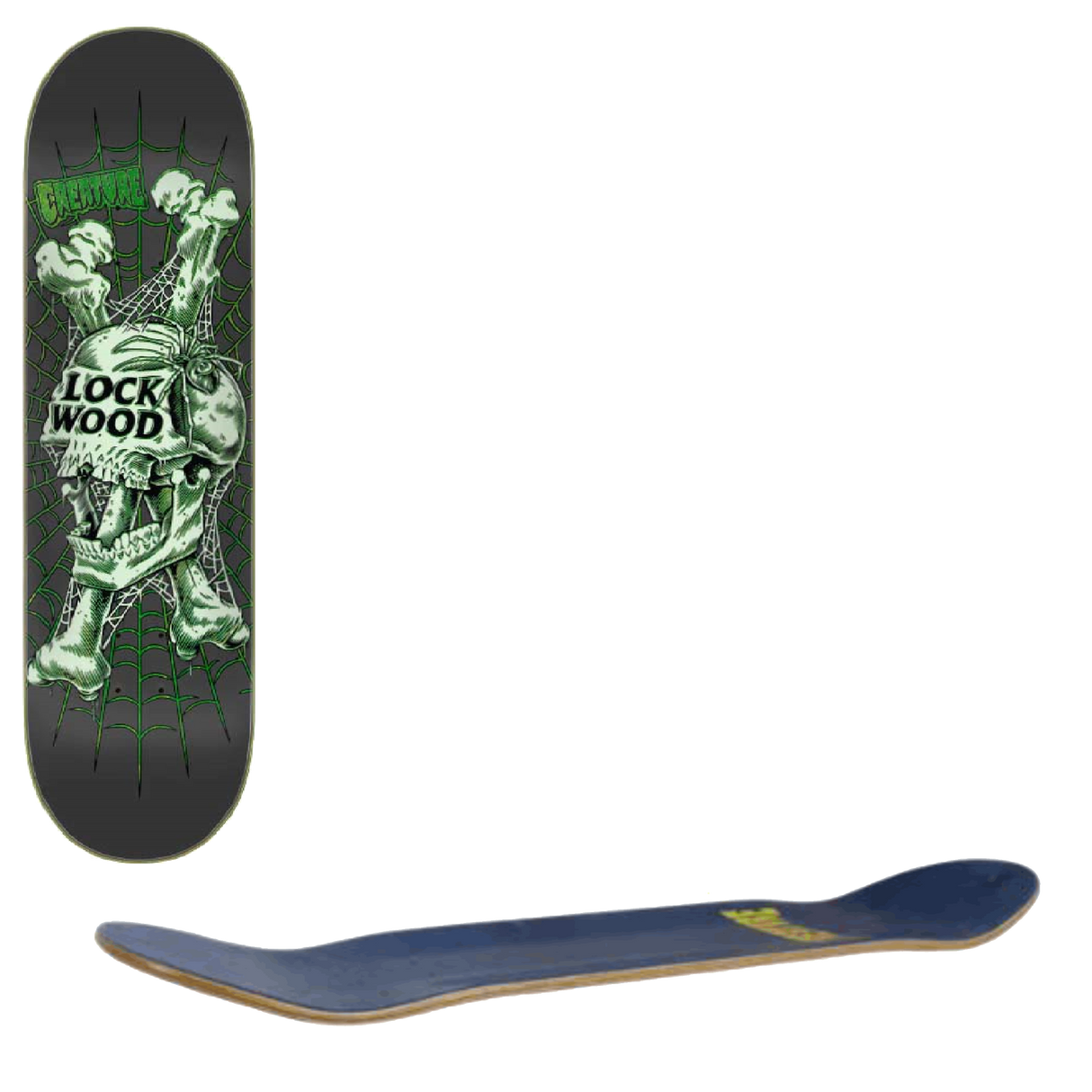 Creature Keepsake VX Skateboard Deck - Lockwood 8.25"