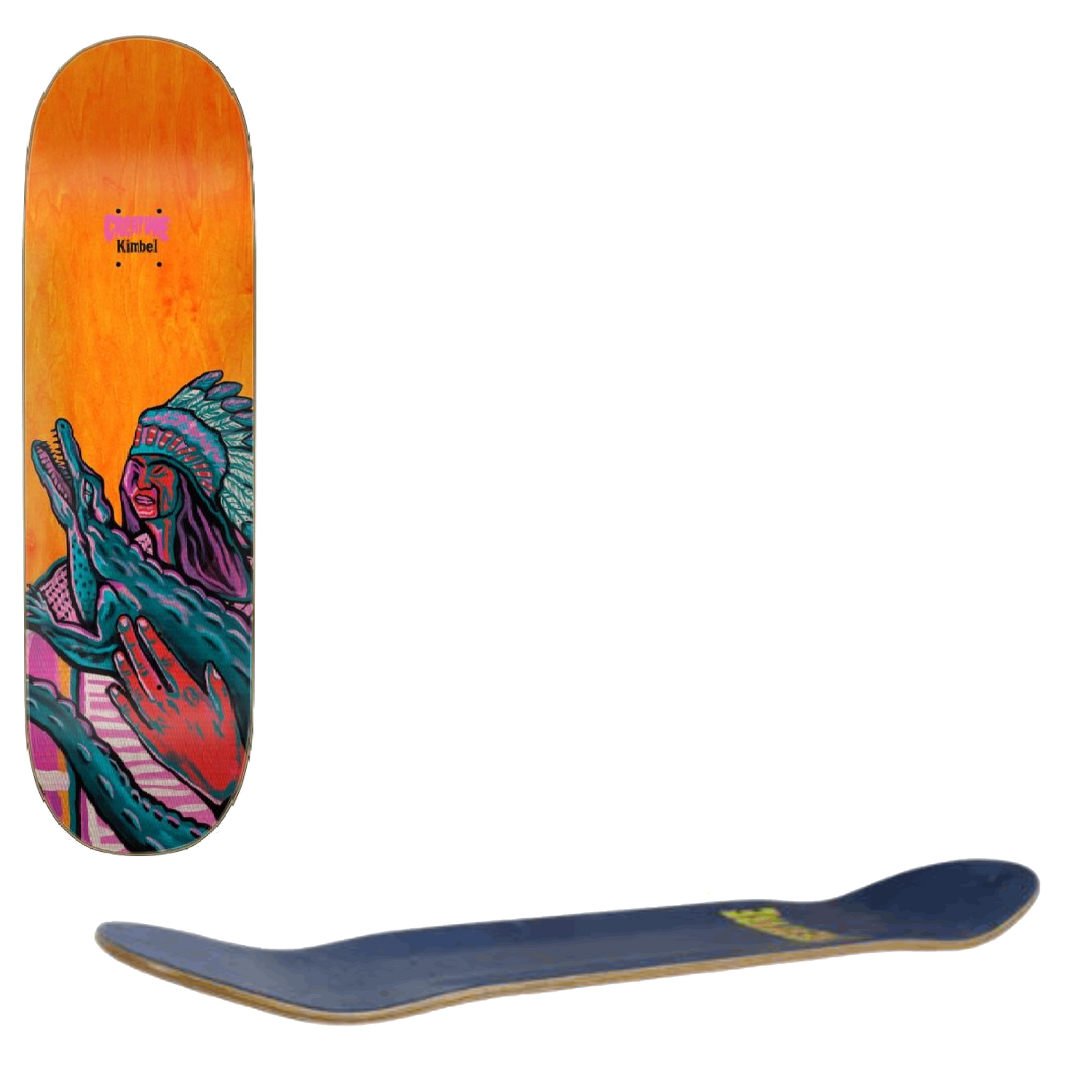 Creature Traveler Skateboard Deck - Kimbel 9"