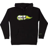 Creature 3 Skulls Hoodie - Black