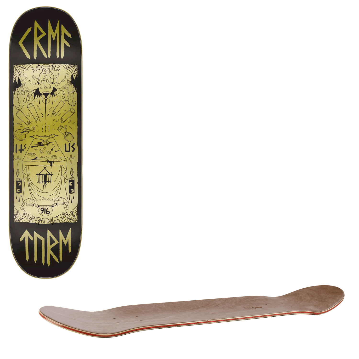 Creature Altar Skateboard Deck- Worthington 8.6"