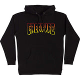 Creature Logo Outline Hoodie - Black/Red
