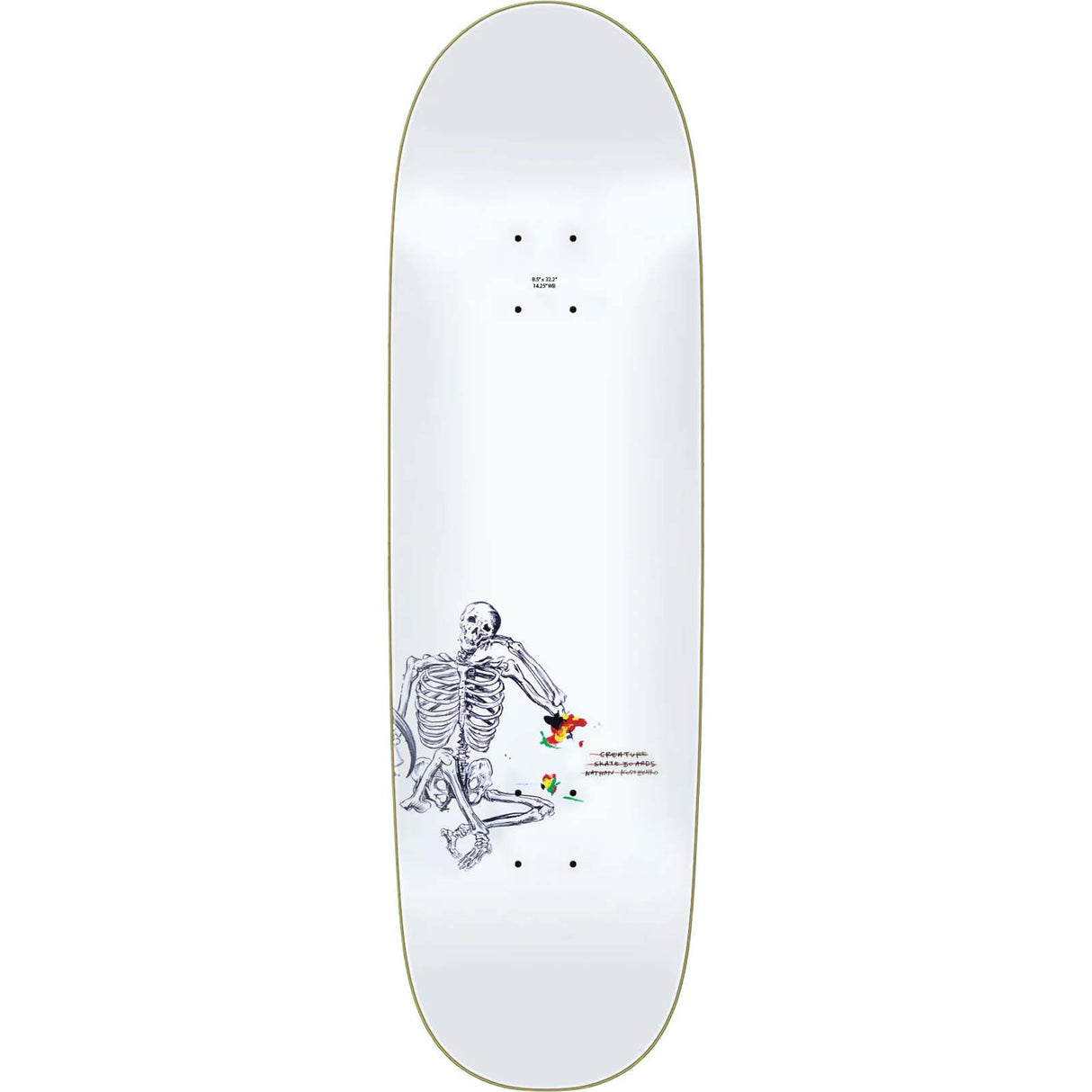 Creature Provost Retreat Everslick Skateboard Deck 8.5"
