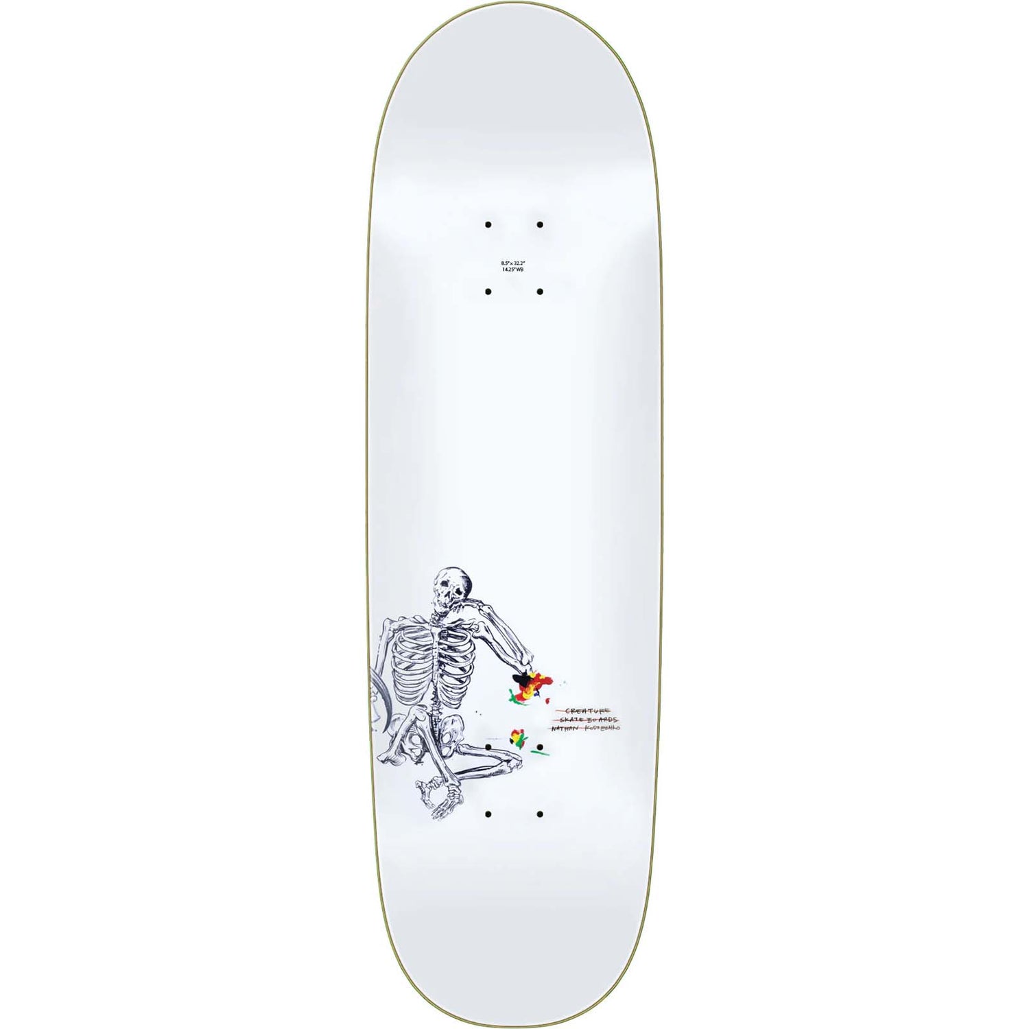 Creature Provost Retreat Everslick Skateboard Deck 8.5"