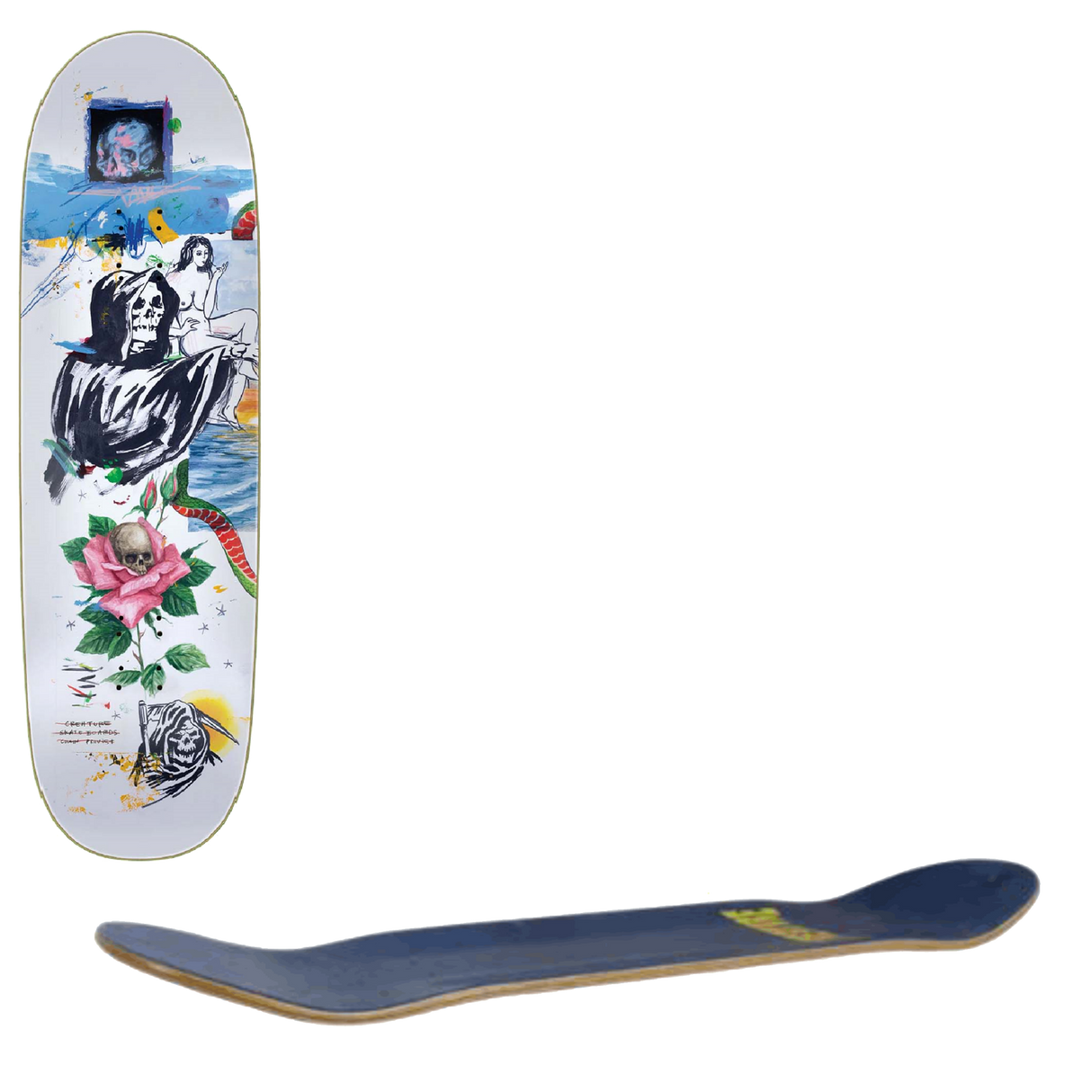 Creature Provost Retreat Everslick Skateboard Deck 8.5"
