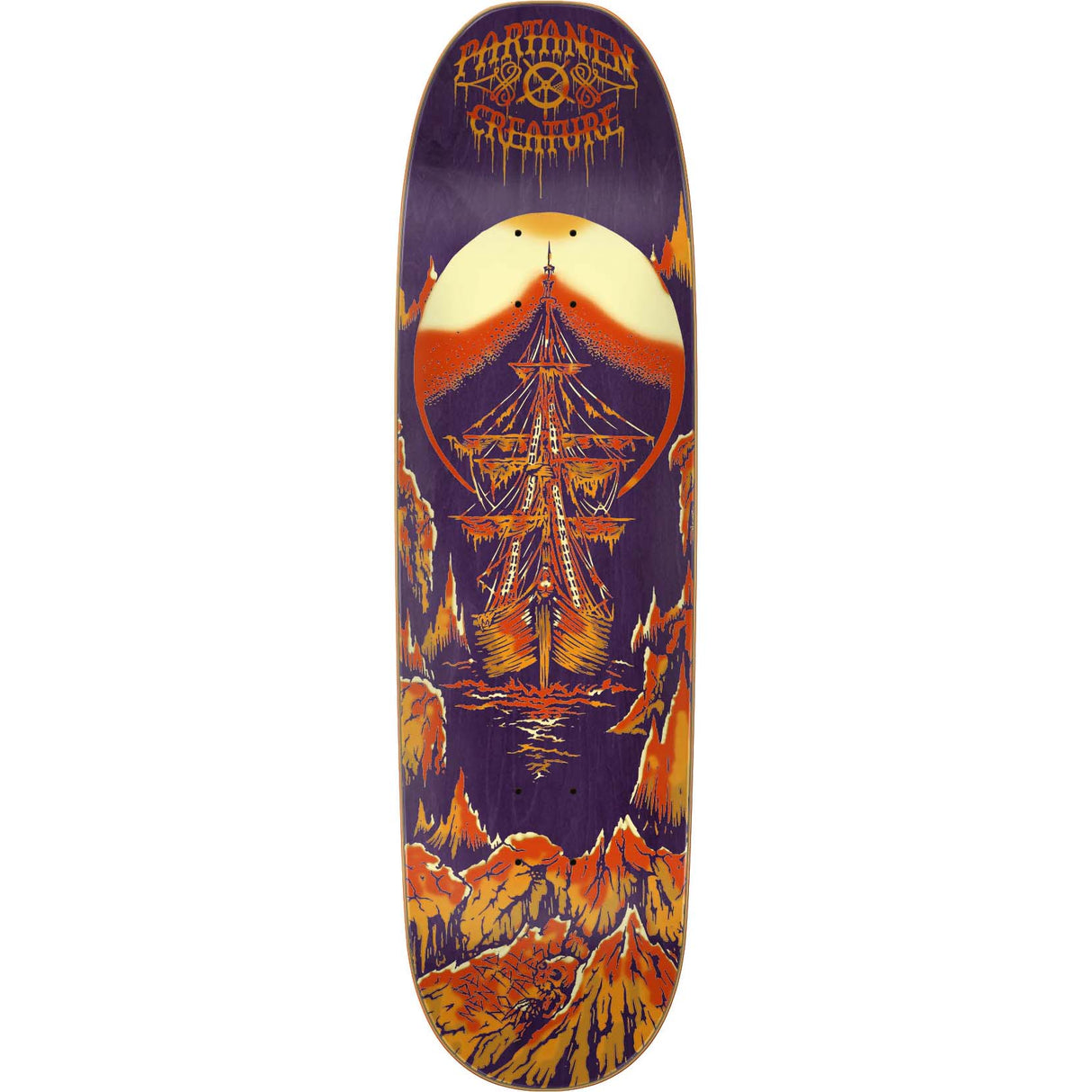 Creature Ship Of Hesh Skateboard Deck - Partanen 8.8"