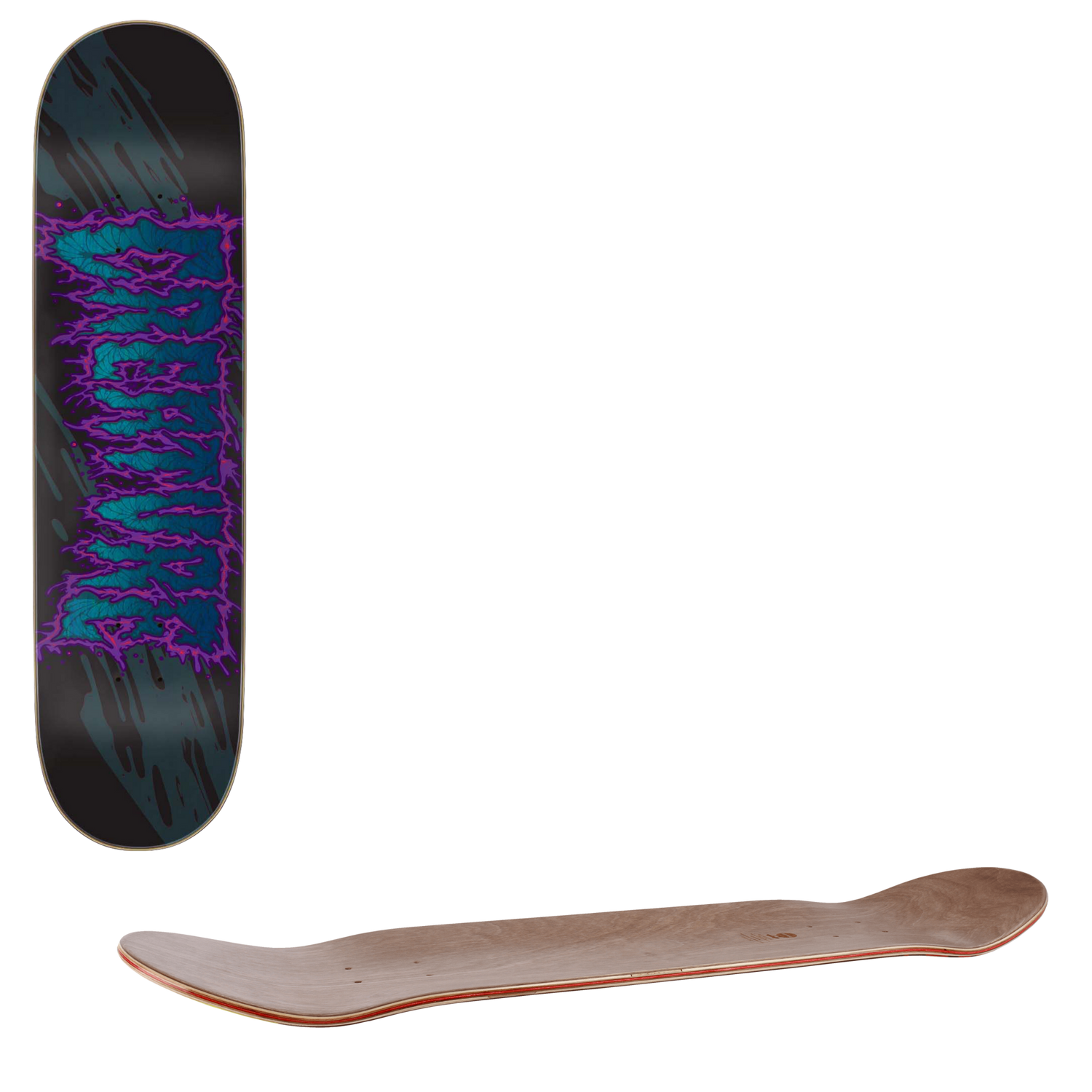 Creature Toxica Series Skateboard Deck 8"