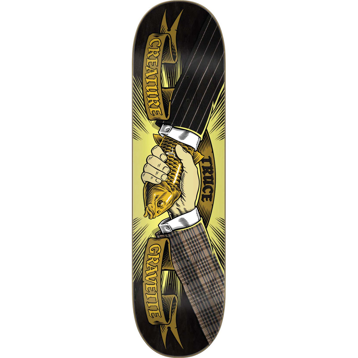 Creature Truce Skateboard Deck - Gravette 8.3"