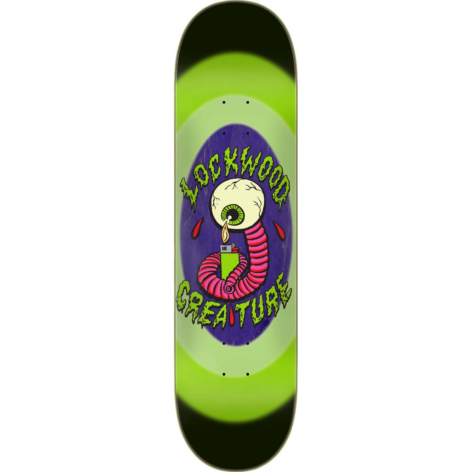 Creature Lockwood Burning Light Skateboard Deck - 8.25"