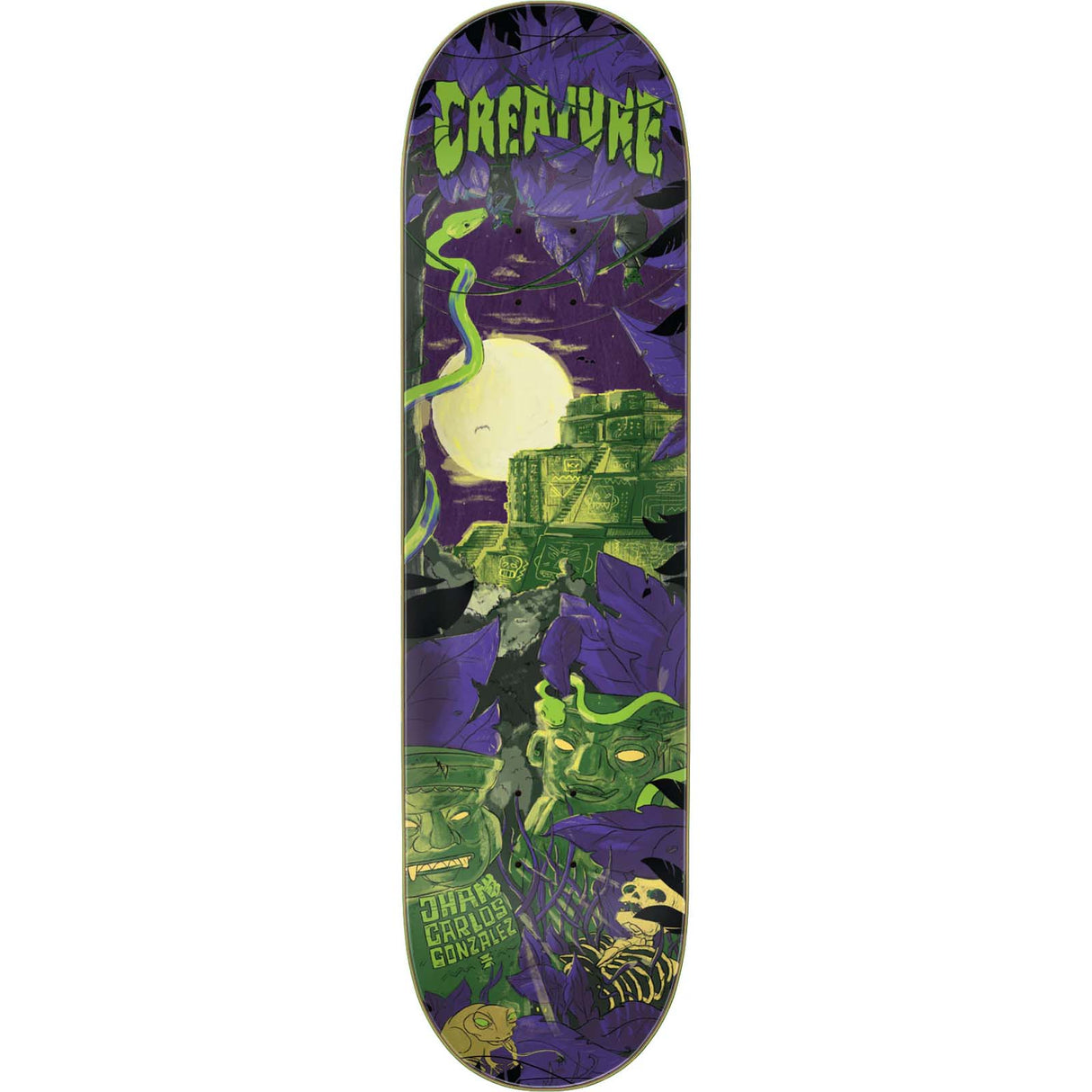 Creature Temple Skateboard Deck - Gonzalez 8.375"