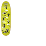 Creature Free For All Skateboard Deck - Yellow 8.8''