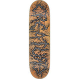 Creature Stixz Skateboard Deck - Orange/Black 8.5''