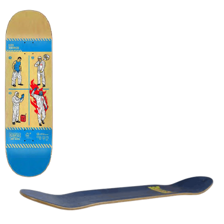 Creature Wilkins Standard Issue Skateboard Deck - Blue 8.8''