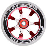 Crisp Hollowtech 110mm Scooter Wheel - Grey/Red