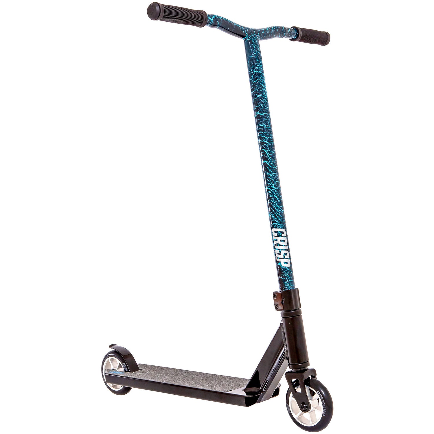 Crisp 2020 Blaster Stunt Scooter - Black/Blue Cracking