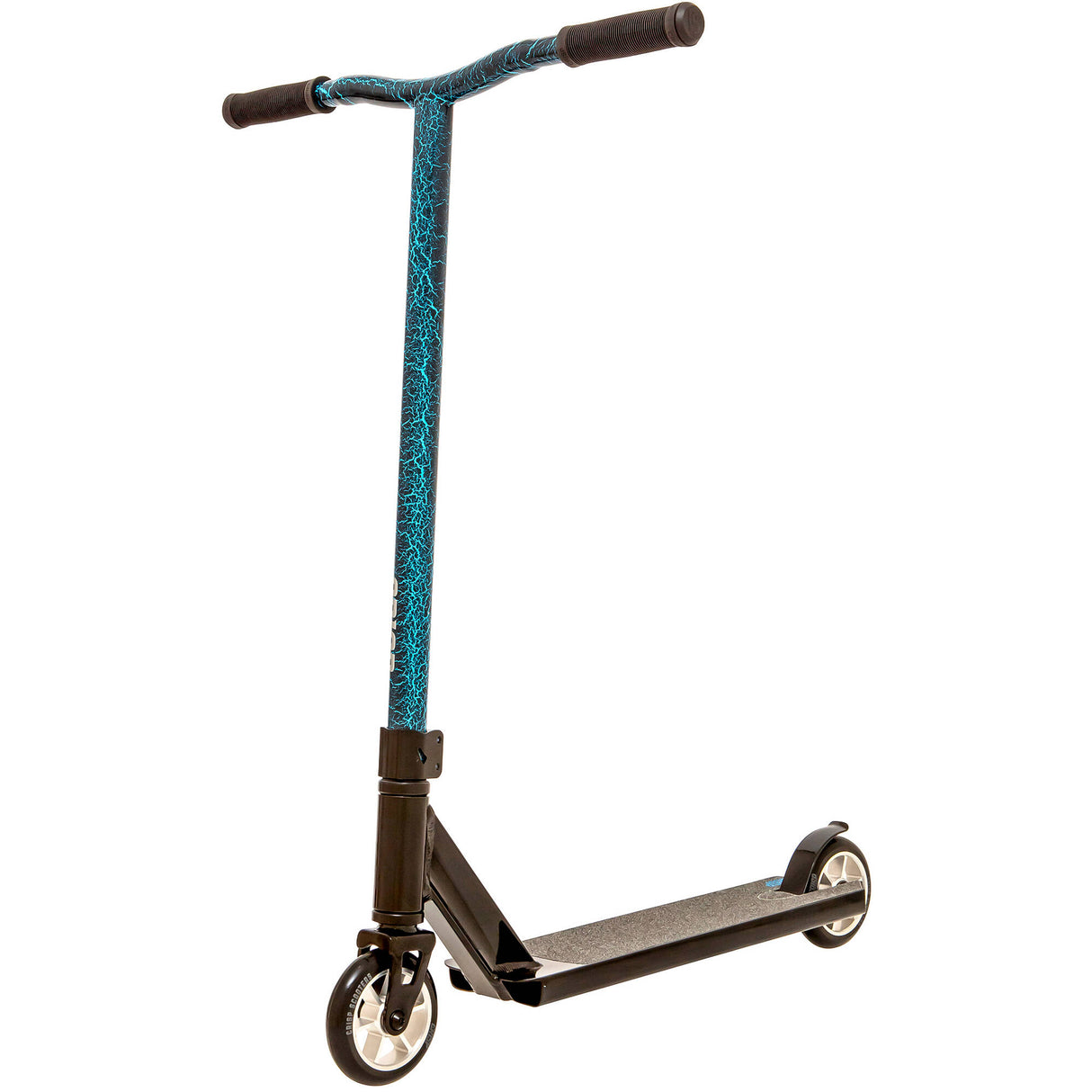 Crisp Blaster Stunt Scooter - Black/Blue Cracking