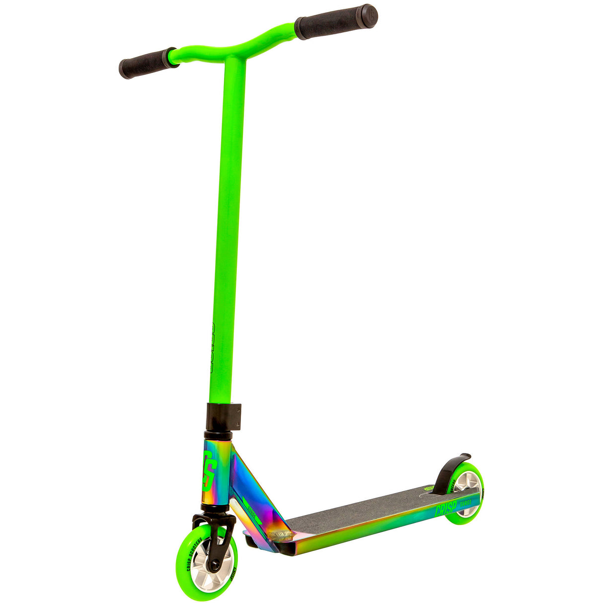 Crisp Surge Stunt Scooter - Colour Chrome/Green