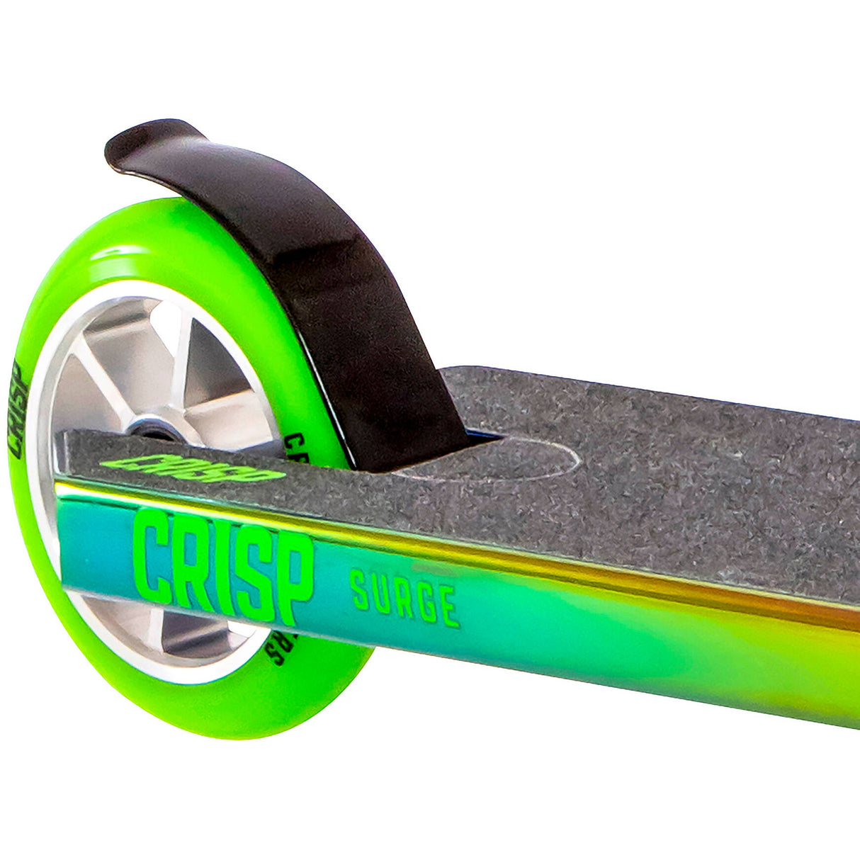 Crisp Surge Stunt Scooter - Colour Chrome/Green