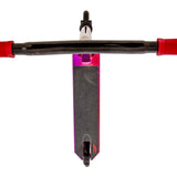 Crisp Switch Stunt Scooter - Chrome Purple/Orange/Red & Black