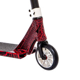 Crisp 2020 Ultima 4.8 Stunt Scooter - Red & Silver Cracking/Black