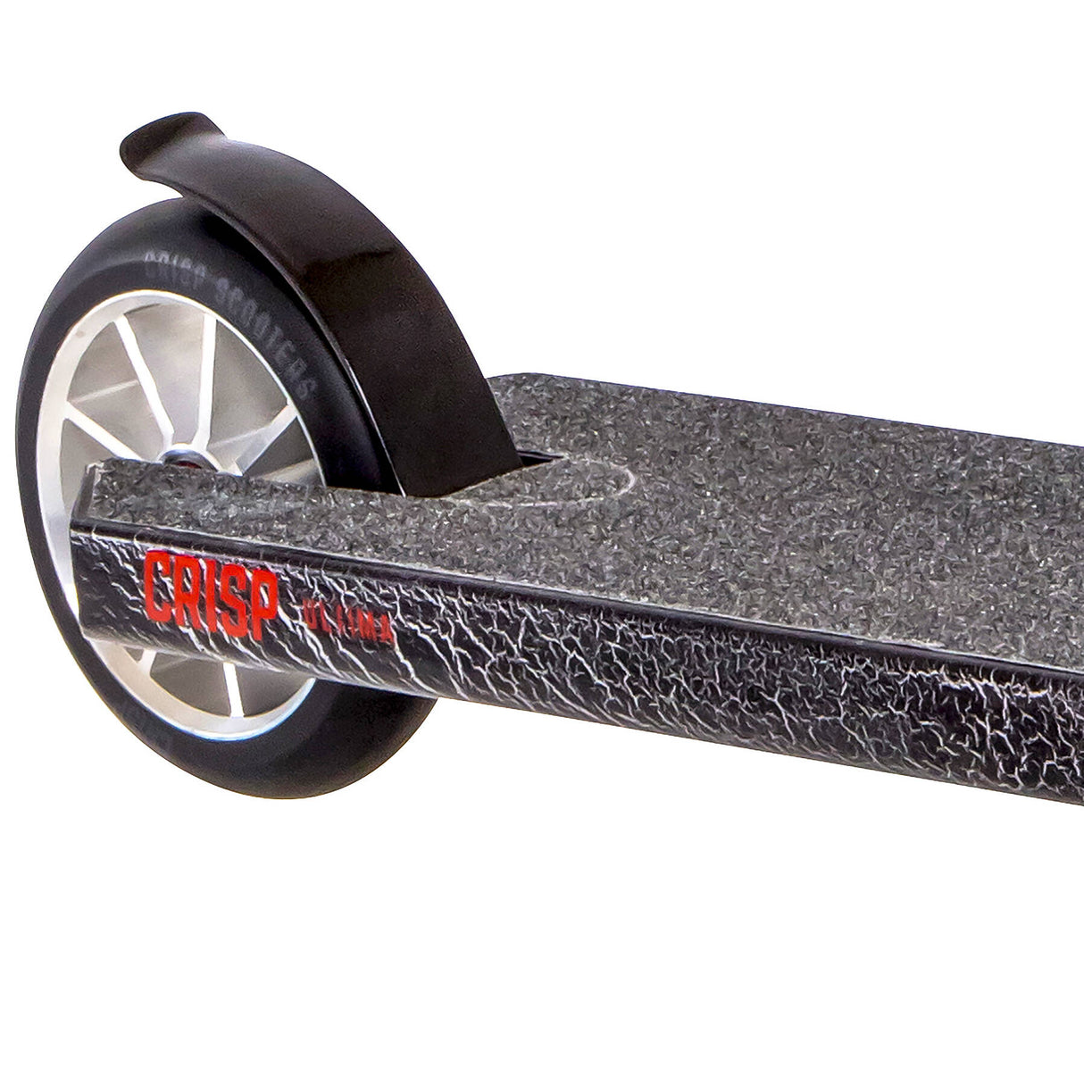 Crisp 2020 Ultima 4.8 Stunt Scooter - Red & Silver Cracking/Black