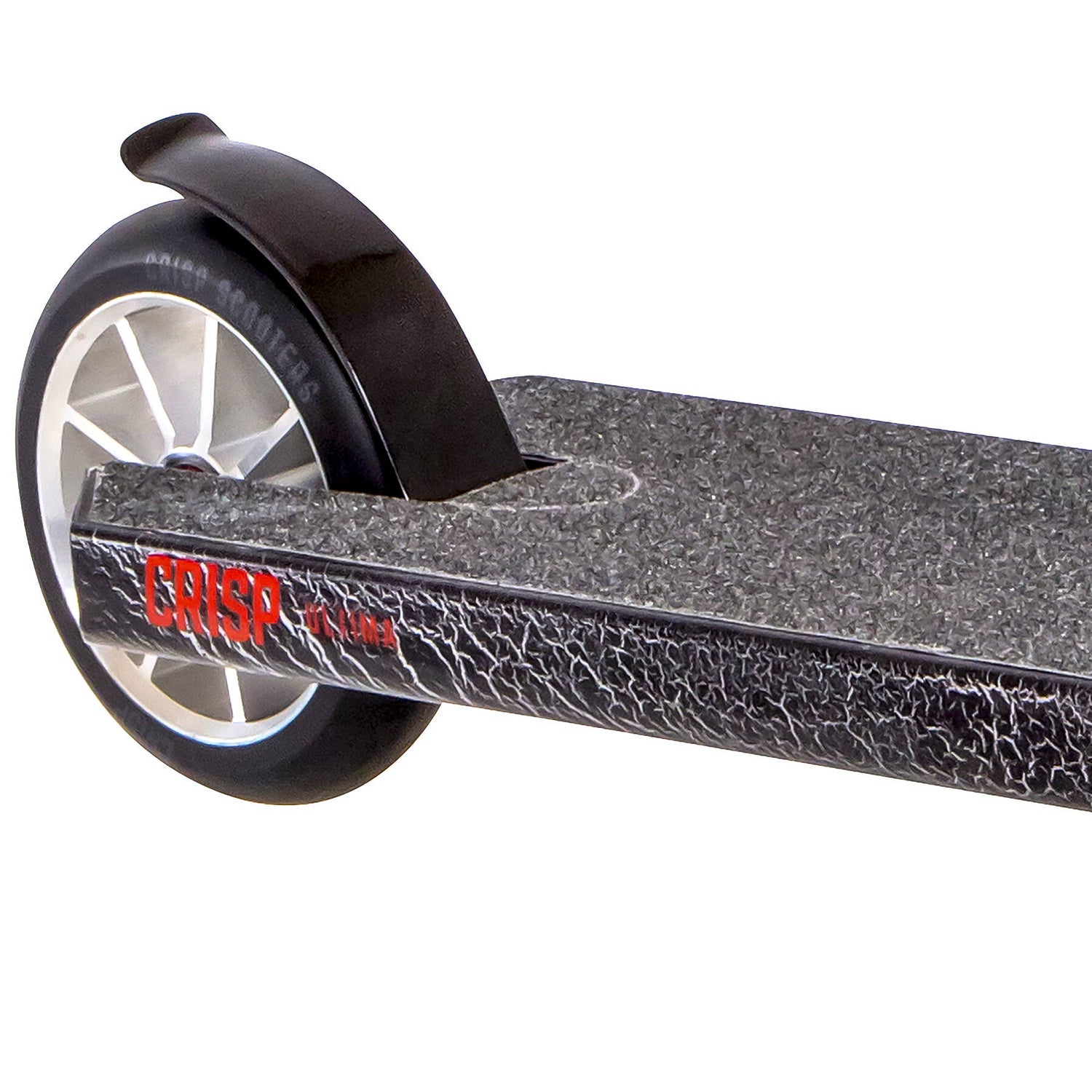 Crisp 2020 Ultima 4.8 Stunt Scooter - Red & Silver Cracking/Black