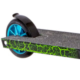 Crisp 2020 Ultima 5.0 Stunt Scooter - Blue & Green Cracking/Black
