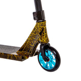 Crisp 2020 Ultima 5.0 Stunt Scooter - Gold & Blue Cracking/Black