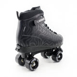 Cream Scoop Quad Roller Skates - Wave (Black)