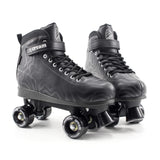 Cream Scoop Quad Roller Skates - Wave (Black)