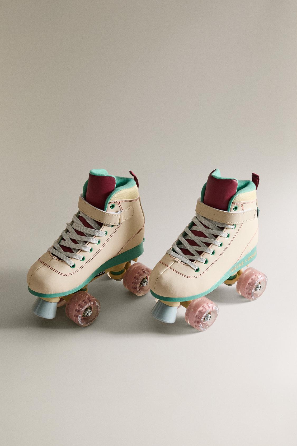 Cream x Zara Scoop Quad Roller Skates