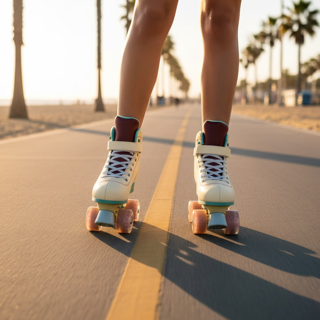 Cream x Zara Scoop Quad Roller Skates