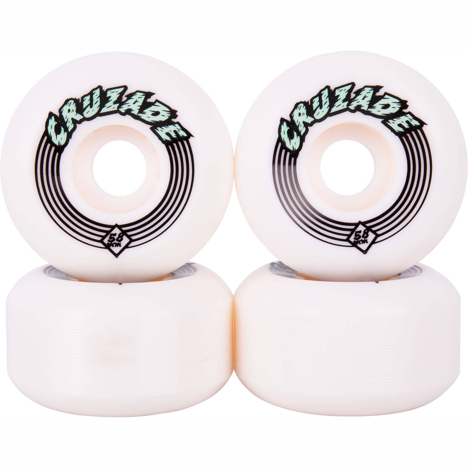 Cruzade CZD 83B Skateboard Wheels - 58mm (Pack of 4)